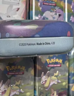 Pokemon A20 Galar Pals Mini Tins (lot of 6) XY Evolutions INSIDE! (Sealed) - Image 4