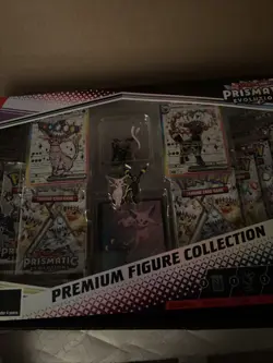 POKEMON TCG Prismatic Evolutions Premium Figure Collection English Sealed Live - Image 1