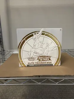 Pokemon TCG Sword & Shield: Brilliant Stars Elite Trainer Box ETB Factory Sealed - Image 1