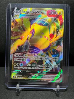 Regieleki VMAX Holo 058/195 Pokemon 2022 Silver Tempest NM - Image 1