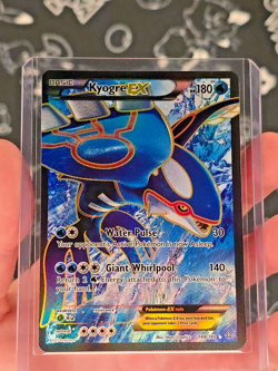 Pokemon TCG Kyogre EX (148 Full Art) #148/160 XY - Primal Clash 148/160 - NM - Image 2