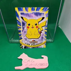 1999 Topps Pokemon #25 Pikachu TV Animation Edition Series - Image 1