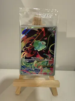 Bulbasaur 133/132 PROMO Stamped Pokemon Mega Evolution Holo Sealed NM - Image 1