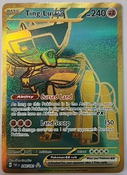 Ting-Lu ex 244/091 Pokemon S&V Paldean Fates LP - Image 1