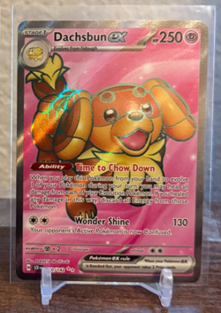 Pokemon - Scarlet & Violet Stellar Crown - Dachsbun ex 160/142 NM - Image 1