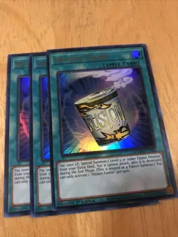 Yugioh x3 Instant Fusion 1st Edition MAMA Ultra - Image 1