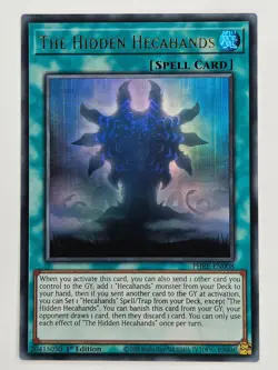 Yu Gi Oh - PHRE-EN008 The Hidden Hecahands - Ultra Rare - Image 1