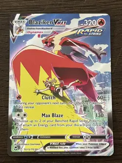 Blaziken VMAX - TG15/TG30 - Ultra Rare Silver Tempest - Pokemon Card - NM - Image 1