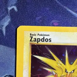 Pokemon TCG Zapdos Fossil Holo Card 15/62 Unlimited Holo Rare LP - Image 2