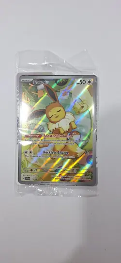 Pokemon TCG Eevee 173 Holo Promo Prismatic Evolutions ETB Sealed Card - Image 1