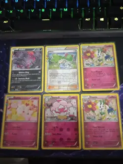 Pokemon Card Radiant Collection Lot Wally Slurpuff Swirlix Floette Yvetal Ursari - Image 1