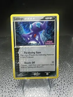 Pokemon Sableye Holon Phantoms Card 31/110 Reverse Holo Stamped NM - Image 1