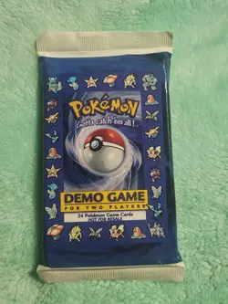 Pokemon E3 1998 2-Player Demo Game Pack Shadowless Base Set Cards Factory Sealed - Image 1