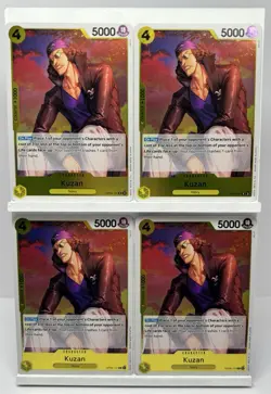 Kuzan OP09-101 Emperors in the New World Foil X4 Cards - Image 1