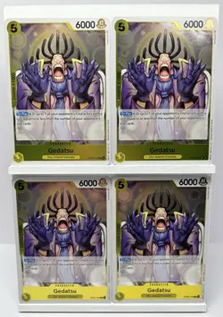 Gedatsu OP05-102 Awakening of the New Era Foil X4 Cards - Image 1