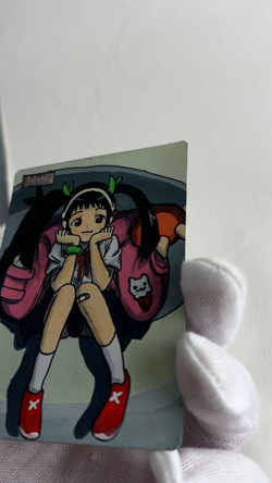 Hand Painted Altered MTG Card,Mayoi Hachikuji Monogatari Series,waifu #8 - Image 2