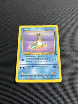 Pokemon Card Fossil Set Non Holo Lapras 25/62 WOTC - Image 2