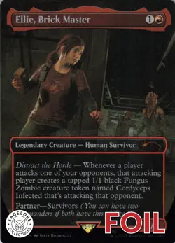 MTG Ellie, Brick Master (Rainbow) (2197) | NM Foil | Secret Lair {SLD} - Image 1