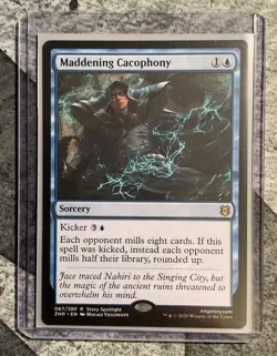 Maddening Cacophony Zendikar Rising Magic the Gathering MTG - Image 1