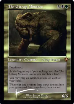 The Gitrog Monster (Retro Foil) - Innistrad Remastered - Magic MTG NM - Image 1