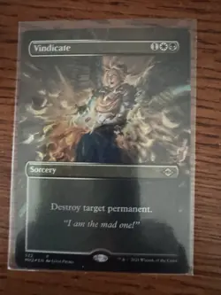 Vindicate (Borderless Alternate Art) Modern Horizons 2 - Near Mint Foil - Image 1