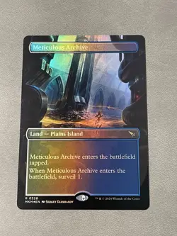 MTG MKM Karlov Manor Meticulous Archive (Borderless) Foil NM Rare - Image 1
