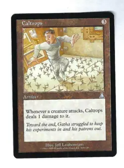 Caltrops - Urza's Destiny - Magic The Gathering NM/M (Never Played) - Image 1