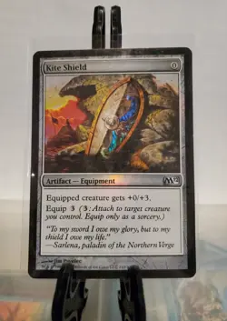 Kite Shield FOIL Magic 2012 / M12 Artifact Uncommon MTG - Image 1
