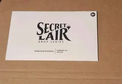 MTG Secret Lair Diabolical Dioramas Rainbow Foil Edition SEALED - Image 1