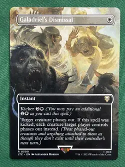 Galadriel's Dismissal (Borderless) R Commander: The Lord of the Rings NM - Image 1