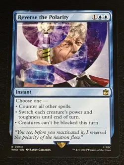 MTG Universes Beyond: Doctor Who Reverse the Polarity 0054 NM Rare - Image 1