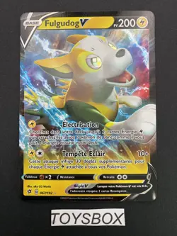 Carte Pokemon Fulgudog V 067/192 / Bloc EB Clash Des Rebelles EB2 / NEUF FR - Image 2