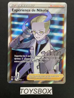 Carte Pokemon Experience De Nikolai FA 190/196 / Origine Perdu EB11 / NEUF FR - Image 2
