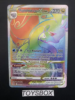 Carte Pokemon Muplodocus Vstar 202/196 / EB Origine Perdue EB11 / Neuf FR - Image 2