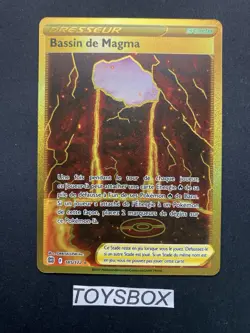 Carte Pokemon Bassin De Magma Gold 185/172 / EB Stars Etincelantes EB9 / NEUF FR - Image 2