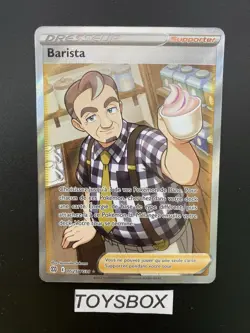 Carte Pokemon Barista FA TG25/TG30 / Bloc EB Stars Etincelantes EB9 / NEUF FR - Image 2