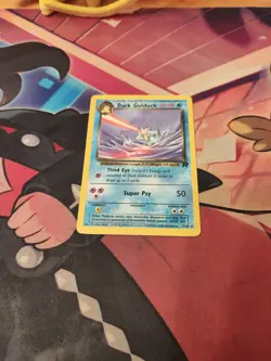 Dark Golduck Pokemon 37/82 Team Rocket NM - Image 1