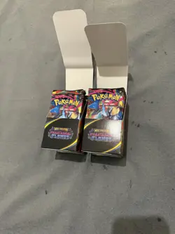 2x Pokemon TCG Phantasmal Flames 2x 18 Packs Half Booster Box, Unsealed - Image 2