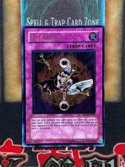 Yugioh Fire Darts CRV-EN049 Ultimate Rare NM - Image 1