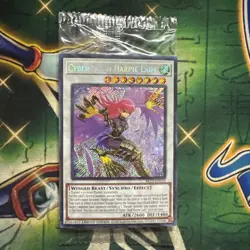 Yugioh Cyber Slash Harpie Lady BLC1-EN010 Secret Rare Limited Edition Sealed NM - Image 1