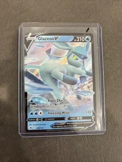 Pokemon TCG Cards Glaceon V 038/159 Crown Zenith Ultra Rare Holo - Image 3