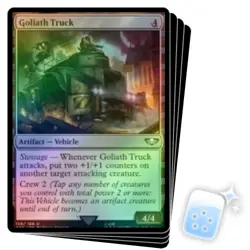 FOIL GOLIATH TRUCK (SURGE FOIL) X4 Warhammer 40,000 Magic MTG MINT CARD - Image 1