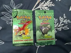 2 (OPENED) Pokemon Skyridge Packs (No Vintage Cards) - Image 1