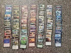 Magic the Gathering Uncommon Lot - 100+ cards, great condition - Image 1