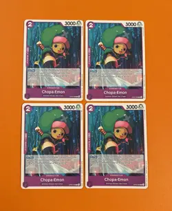 4x Chopa-Emon OP05-068 playset Awakening of the New Era one piece card game - Image 1