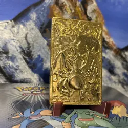 Charizard - Pokemon 1999 Burger King - 23K Gold Plated Card - Image 3