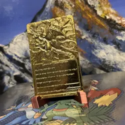 Charizard - Pokemon 1999 Burger King - 23K Gold Plated Card - Image 5