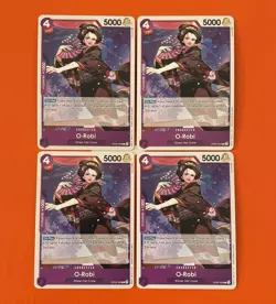 O-Robi OP05-063 4 card playset Awakening of the New Era one piece play set - Image 1
