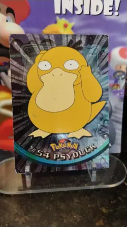 PSYDUCK TV Animation Edition POKEMON Holo Foil TOPPS 1999 Trading Card #54 - Image 1