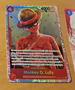 ONE PIECE CARD GAME CARTE FRANCAISE HOLO Monkey D Luffy OP12-015 SR FR MINT 2025 - Image 1